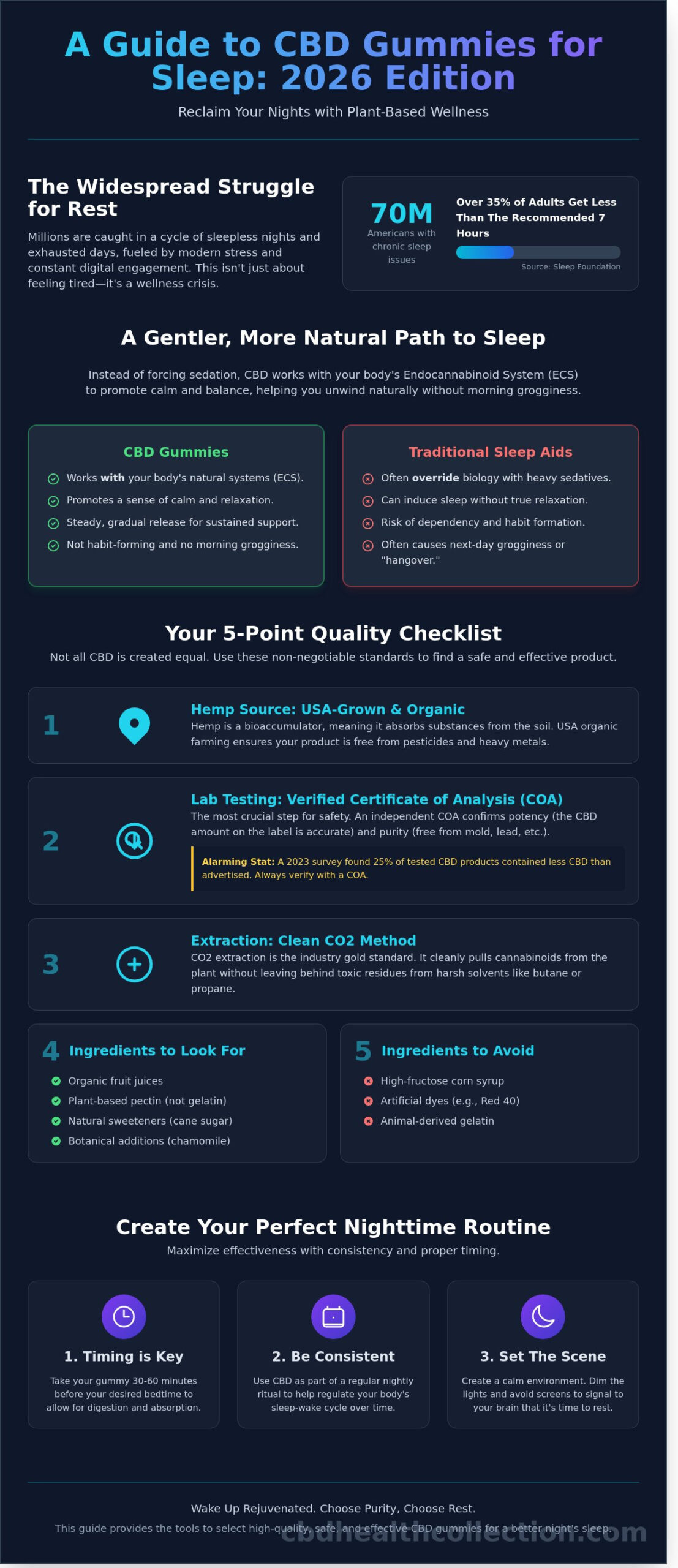 Best CBD Gummies for Sleep 2026: A Buyer’s Guide to Restful Nights