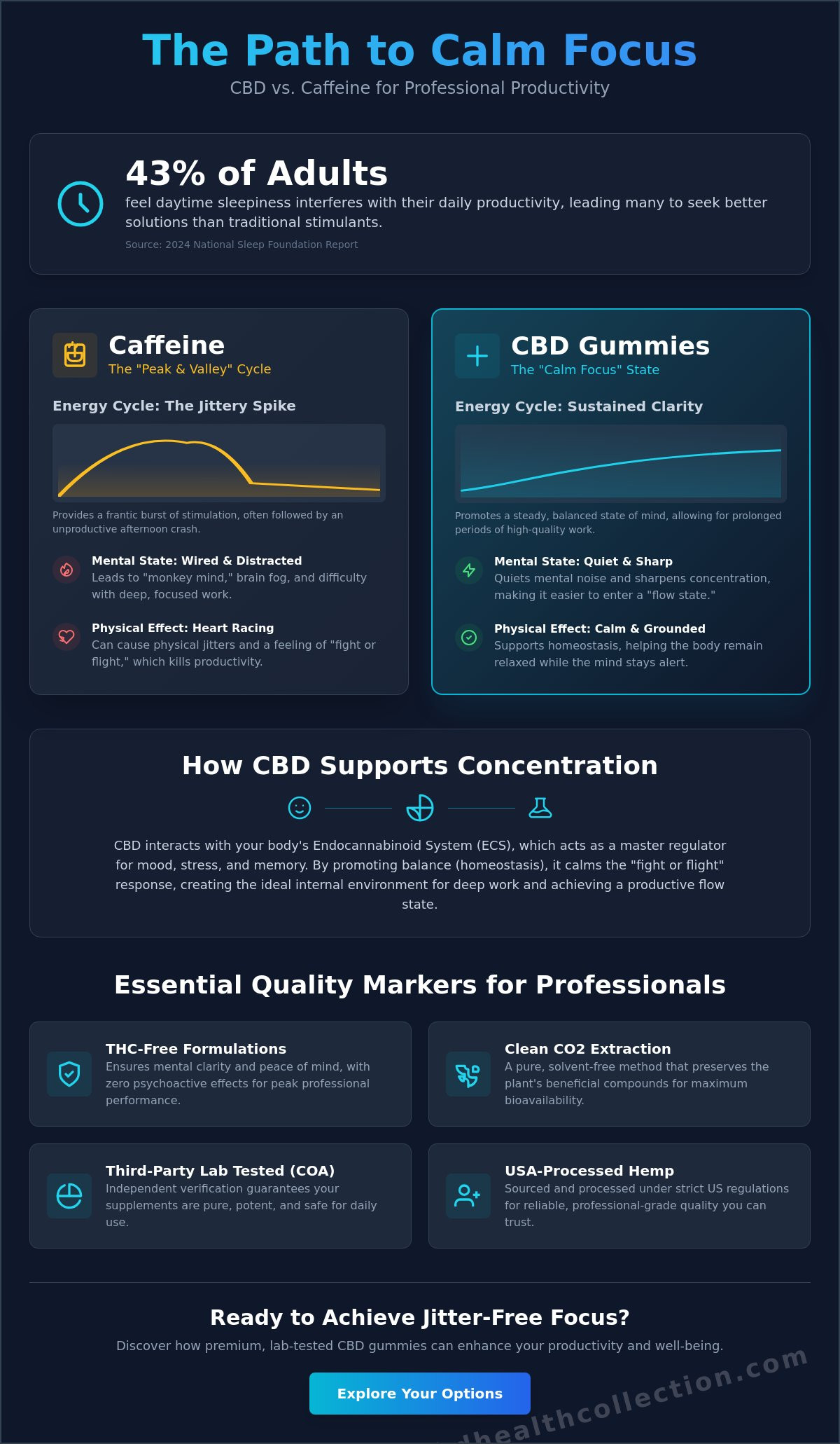 CBD Gummies to Help with Focus: Finding Your Flow State in 2026
