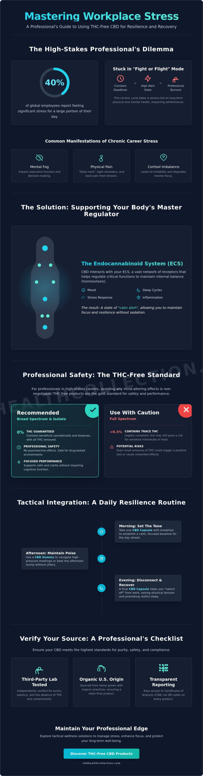 CBD for People with High Stress Jobs: A Professional Guide to Finding Balance