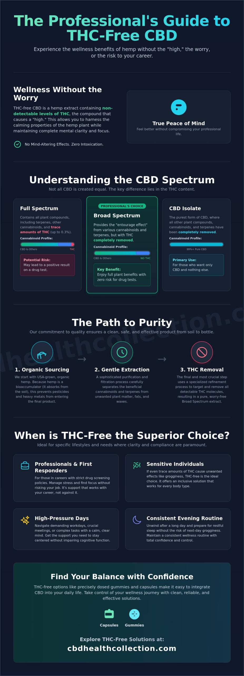 Peace of Mind with THC-Free CBD: A Beginner’s Guide to Worry-Free Wellness
