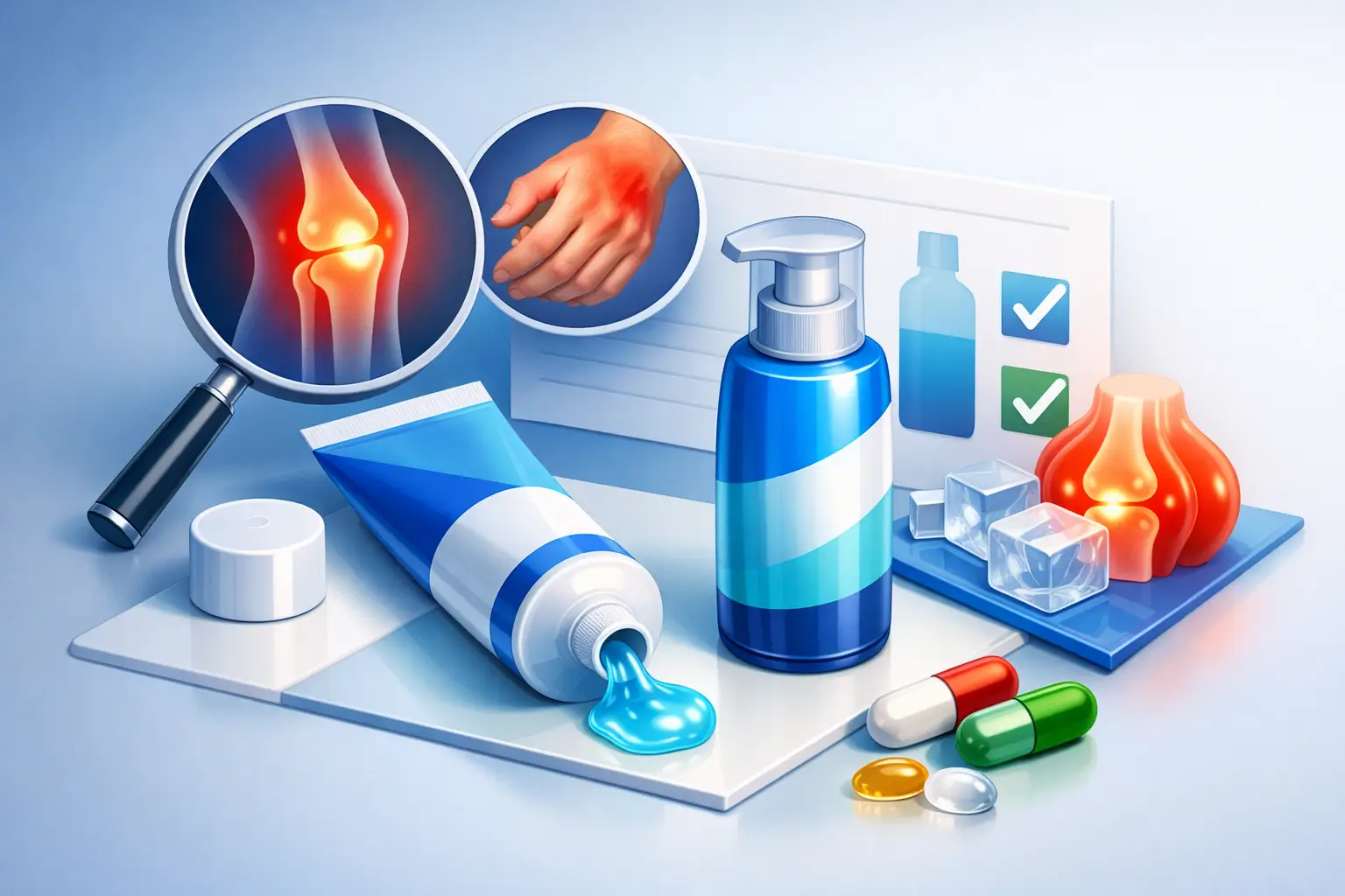 Choosing a Pain and Swelling Relief Gel