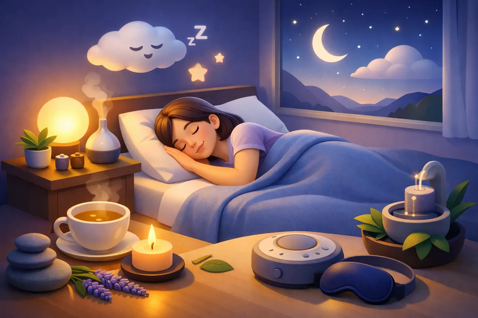 How to Relax and Sleep Well Naturally