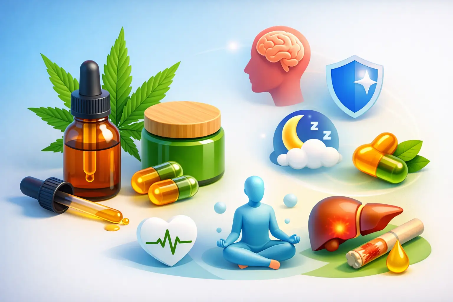 CBD Benefits and What THC-Free CBD May Support