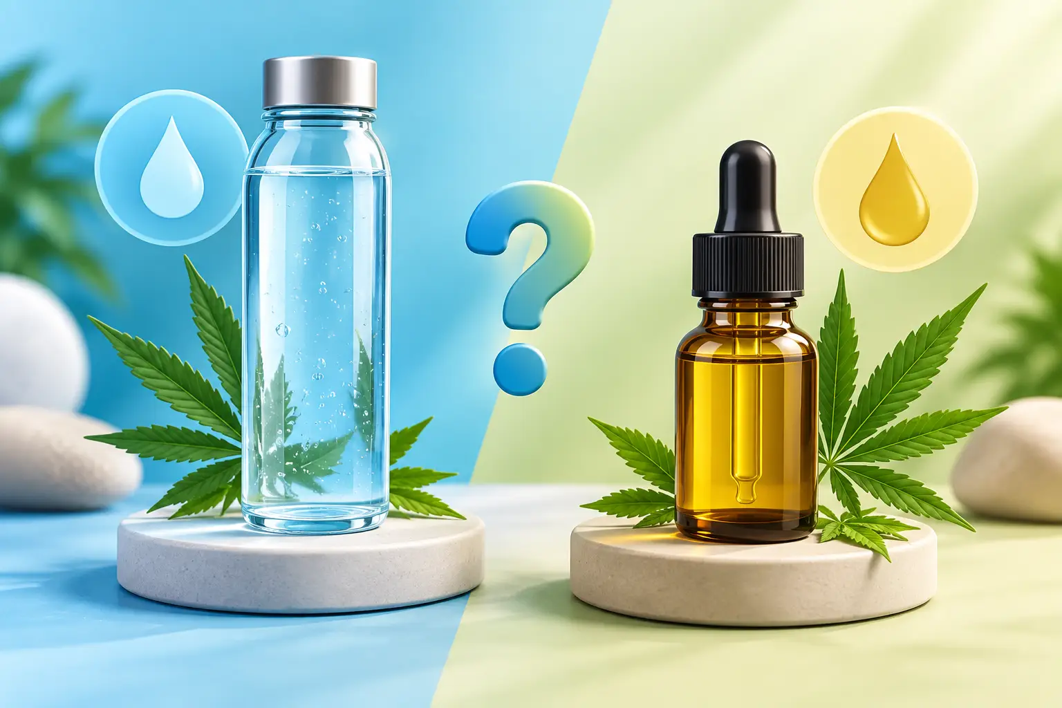 CBD Water vs Oil - Which Is Right for You?