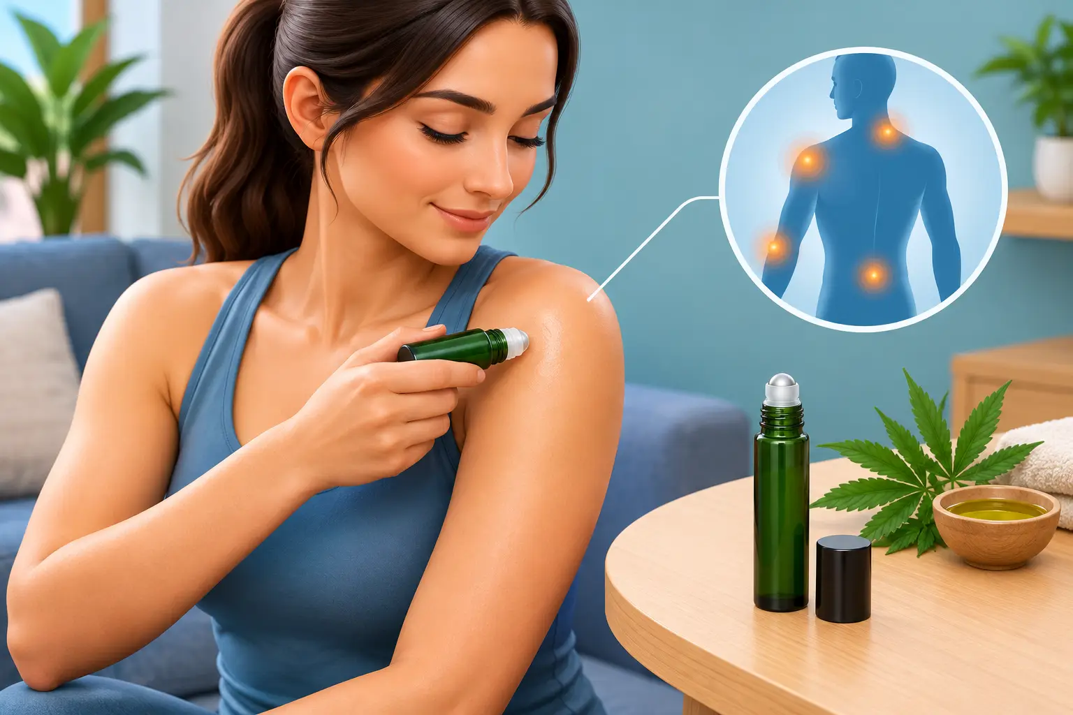 How to Apply CBD Roll-On for Targeted Relief